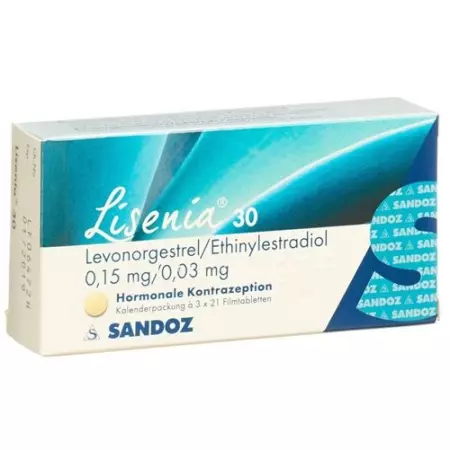 Lisenia 30 таблеток плівка 3 х 21 шт Lisenia 30 таблеток плівка 3 х 21 шт