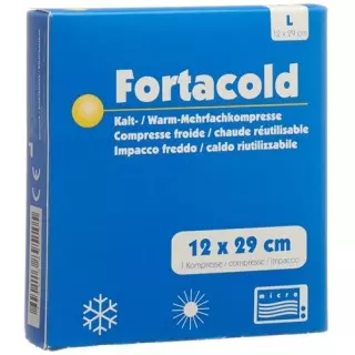 FORTACOLD холодний теплий багаторазовий компрес 12x29см