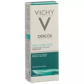 Vichy Dercos Shampooing Sebo-Correcteur cheveux gras FR 200 мл