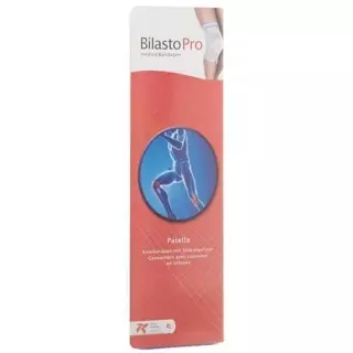 Наколінник Bilasto Pro Patella XXL сірий з силіконовою підкладкою 1 шт