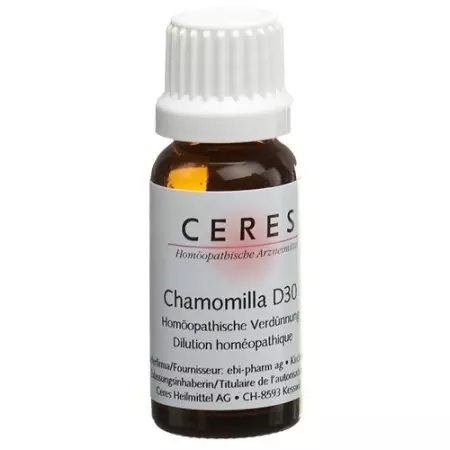 Ceres Chamomilla D 30 Dilution Fl 20 мл Ceres Chamomilla D 30 Dilution Fl 20 мл