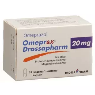 Омепракс-Дроссафарм капсули 20 мг 28 шт