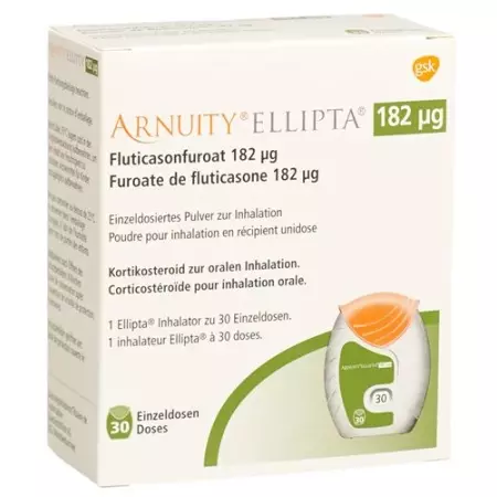 ELLIPTA Inh Plv 182 мкг ELLIPTA Inh Plv 182 мкг
