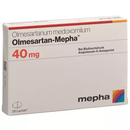 Олмесартан-Мефа Лактаб 40 мг 28 шт