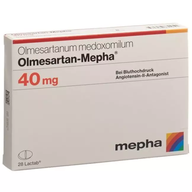 Олмесартан-Мефа Лактаб 40 мг 28 шт