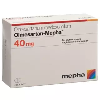 Олмесартан-Мефа Лактаб 40 мг 98 шт