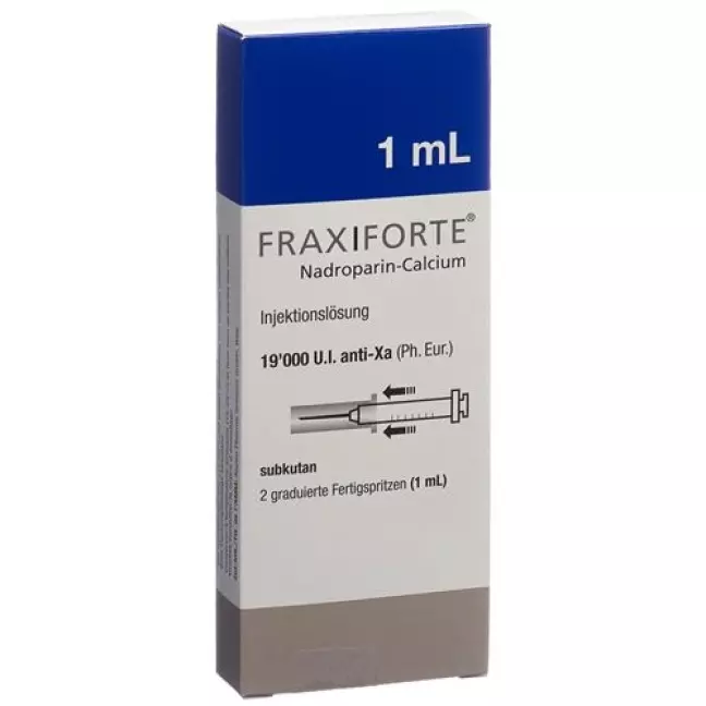 Fraxiforte 1 мл Inj Lös 2 Fertspr 1 мл Fraxiforte 1 мл Inj Lös 2 Fertspr 1 мл