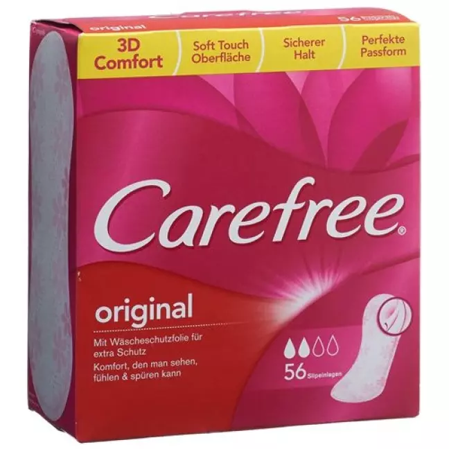 Carefree Plus Original 56 шт