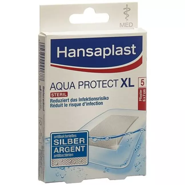 Hansaplast MED Aqua Protect XL 5 шт