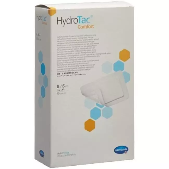 Пов'язка HydroTac Comfort 8х15 см стерильна 10 шт