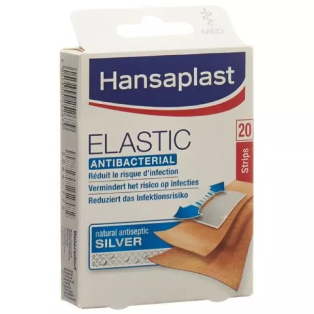 Еластичні стрічки Hansaplast MED 20 шт Еластичні стрічки Hansaplast MED 20 шт