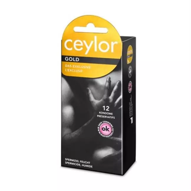 Презерватив Ceylor Gold з резервуаром 12 шт