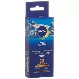 Сонцезахисний крем для обличчя Nivea Sun Alpin SPF 30 50 мл