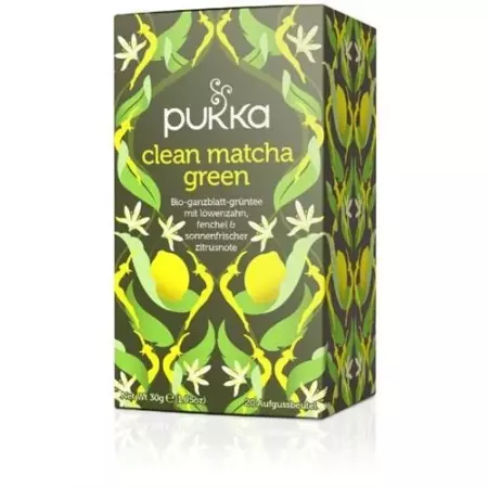 Pukka Clean Matcha Green Tea Organic Bag 20 шт Pukka Clean Matcha Green Tea Organic Bag 20 шт