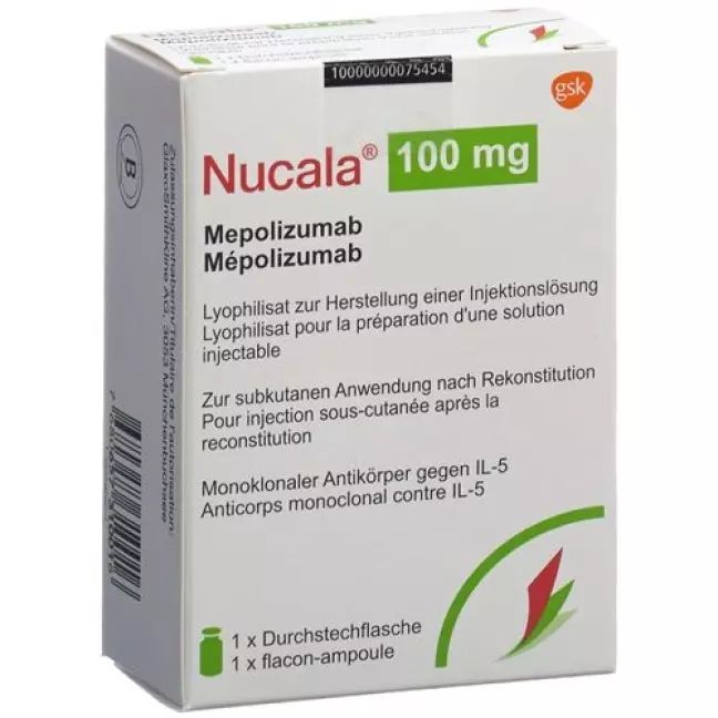 Nucala dry sub 100 мг/мл сер Nucala dry sub 100 мг/мл сер
