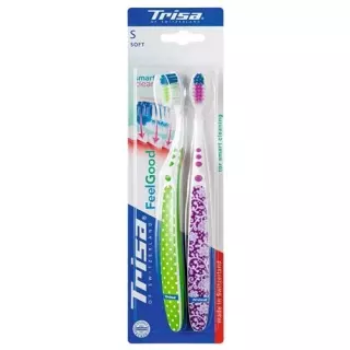 Trisa Feelgood Smart Clean зубна щітка Duo soft