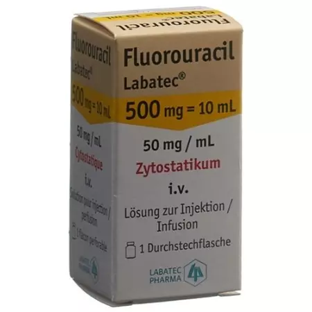 Fluorouracil Labatec Inj Lös 500 мг/10 мл Діаметр 10 мл Fluorouracil Labatec Inj Lös 500 мг/10 мл Діаметр 10 мл