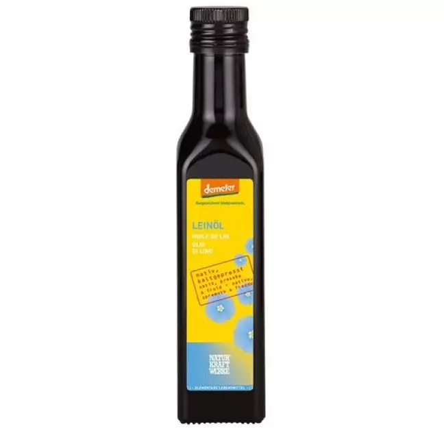 NaturKraftWerke нативна лляна олія Demeter 250 мл