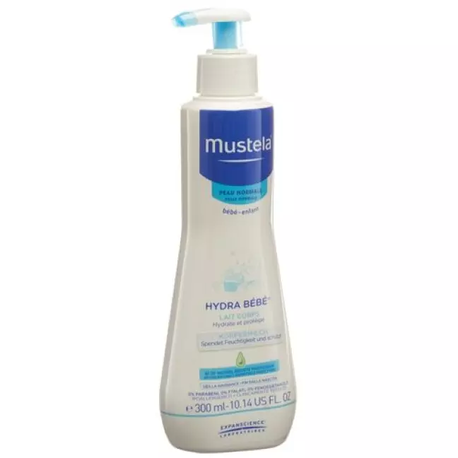 Mustela Hydra Bebe Korpermilch Normale Haut Dispenser 300мл