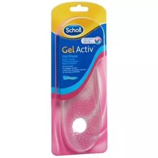 Scholl GelActiv insoles 35-40.5 плоскі черевики для вас 1 Па