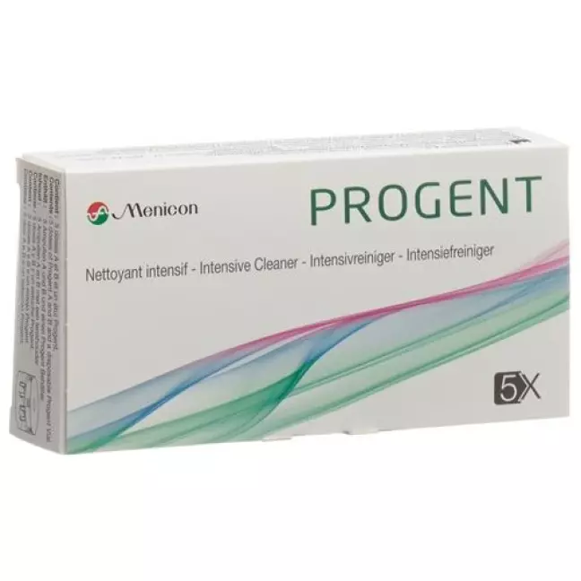Menicon Progent Intensive Cleaner Amp 5 шт