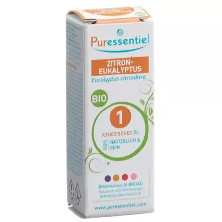 Puressentiel Zitrone-Eukalyptus эфирное масло Bio 10мл Puressentiel Zitrone-Eukalyptus эфирное масло Bio 10мл