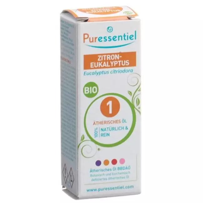 Puressentiel Zitrone-Eukalyptus эфирное масло Bio 10мл Puressentiel Zitrone-Eukalyptus эфирное масло Bio 10мл