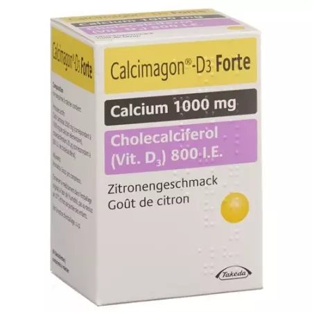 Calcimagon D3 Forte Chewable Lemon Ds 60 шт Calcimagon D3 Forte Chewable Lemon Ds 60 шт