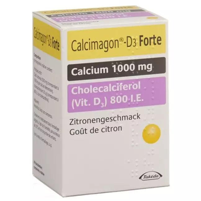 Calcimagon D3 Forte Chewable Lemon Ds 60 шт Calcimagon D3 Forte Chewable Lemon Ds 60 шт