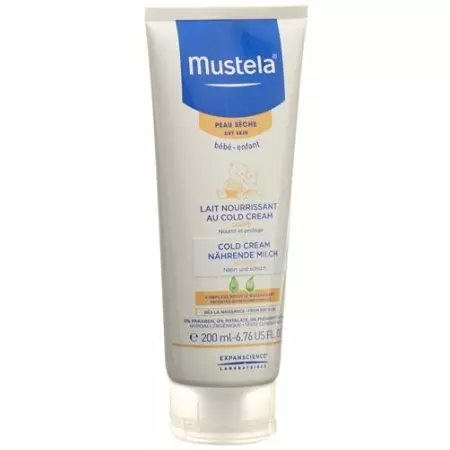 Молочко для тіла Mustela живильне з холодним кремом для сухої шкіри 200 мл Молочко для тіла Mustela живильне з холодним кремом для сухої шкіри 200 мл