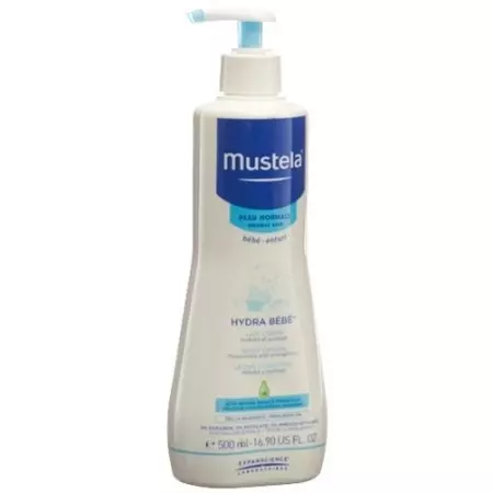 Mustela Hydra Bebe Korpermilch Normale Haut Dispenser 500мл Mustela Hydra Bebe Korpermilch Normale Haut Dispenser 500мл