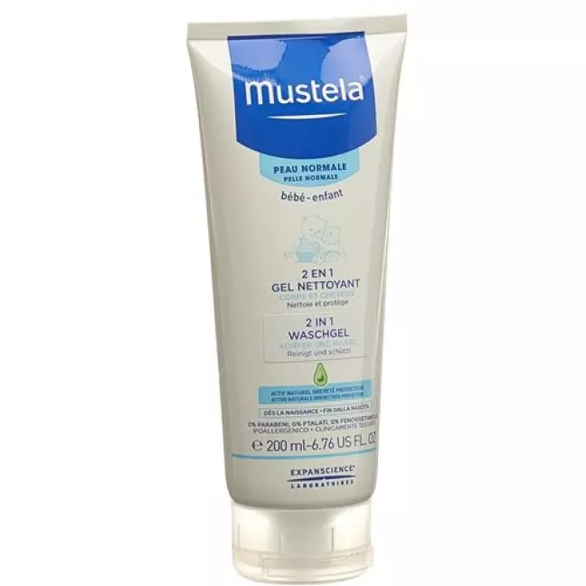 Mustela 2в1 гель для вмивання нормальна шкіра Tb 200 мл Mustela 2в1 гель для вмивання нормальна шкіра Tb 200 мл