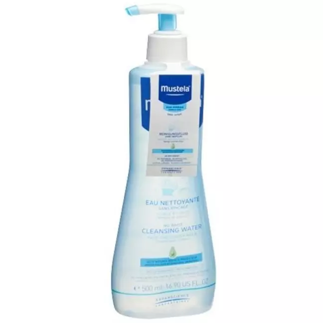 Mustela Reinigungsfluid ohne Abspulen для нормальной кожи диспенсер 500мл