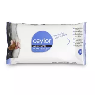 Серветки Ceylor для інтимного догляду natural&amp;calming 12 шт