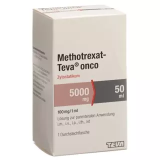 Methotrexate-Teva onco Inj Lös 5000 мг/50 мл Діаметр 50 мл