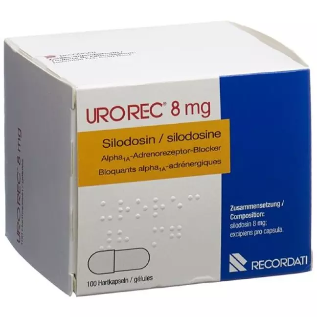 Urorec капсули 8 мг 100 шт Urorec капсули 8 мг 100 шт