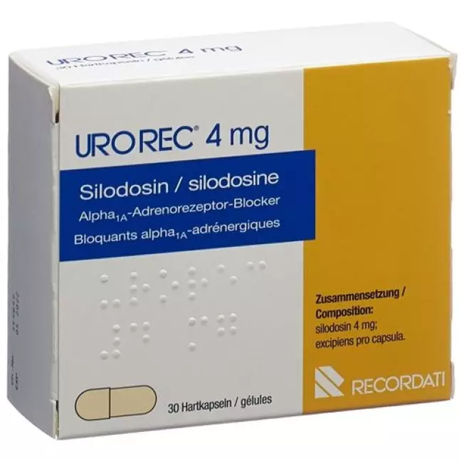 Urorec капсули 4 мг 30 шт Urorec капсули 4 мг 30 шт