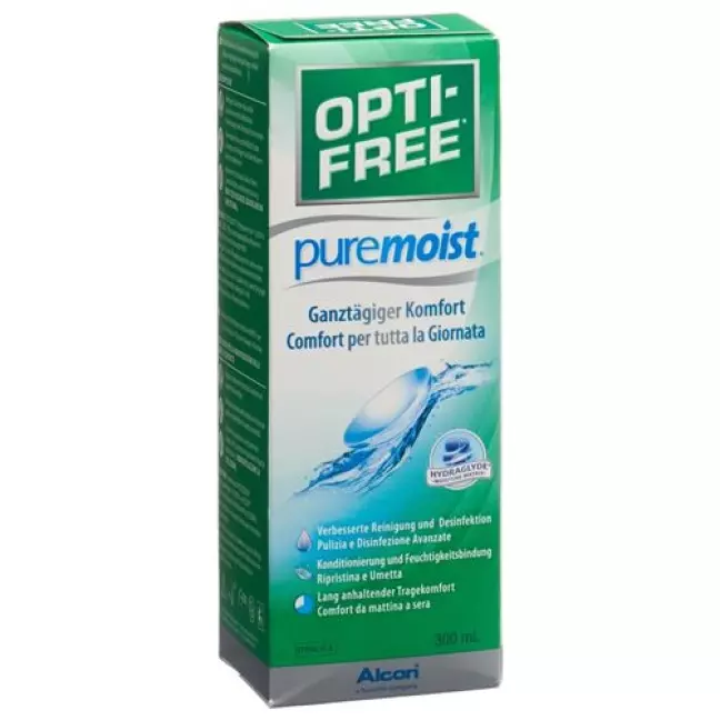 Багатофункціональний дезінфікуючий розчин Opti Free PureMoist Lös Fl 30