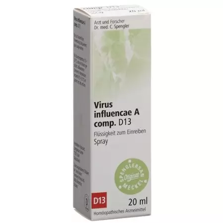 Spenglersan Virus influencae A комп. Д 13 Класичний спрей 20 мл Spenglersan Virus influencae A комп. Д 13 Класичний спрей 20 мл
