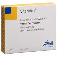 Vitarubin Inj Lös 1000 мкг/мл 5 Амп 1 мл