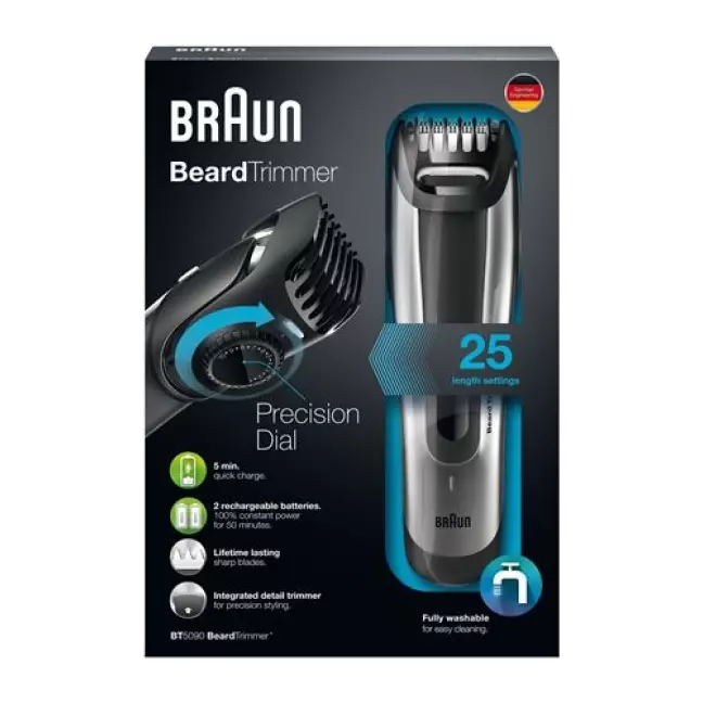Тример для бороди та волосся Braun BT 5090
