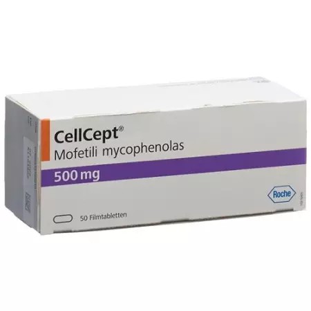 CellCept плівка таблетки 500 мг 50 шт