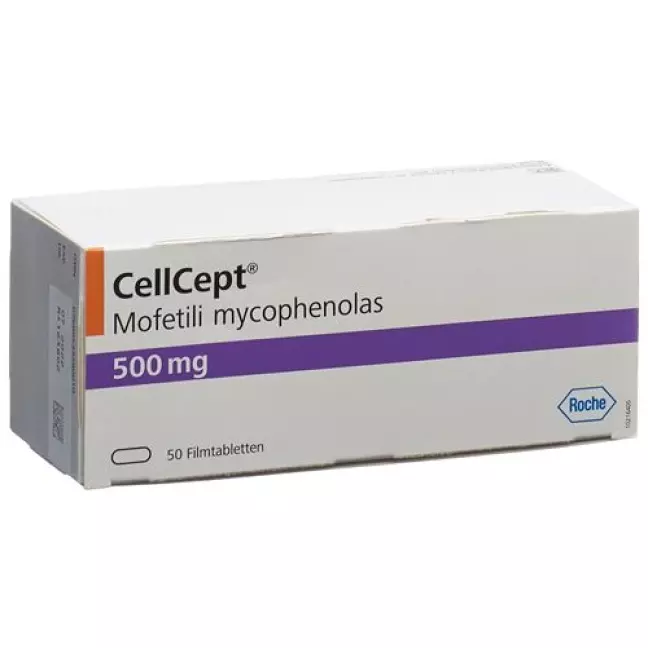 CellCept плівка таблетки 500 мг 50 шт