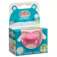 bibi Nuggi Happiness Natural Silicone 6-16 Ring Wild Baby ассорти