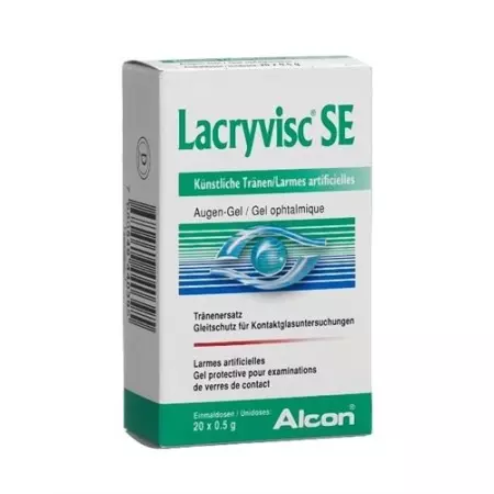 Lacryvisc SE гель для очей 20 од. 0,5 г Lacryvisc SE гель для очей 20 од. 0,5 г