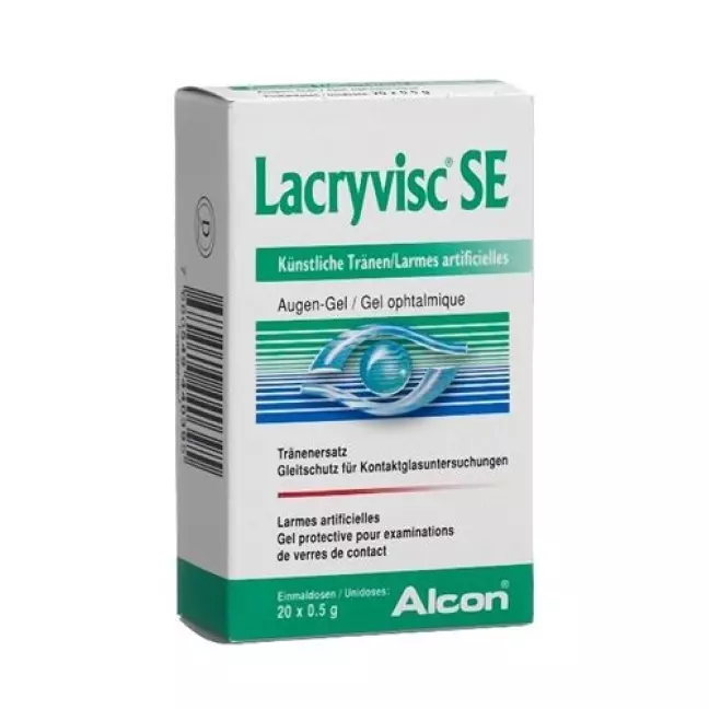 Lacryvisc SE гель для очей 20 од. 0,5 г Lacryvisc SE гель для очей 20 од. 0,5 г