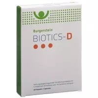 Burgerstein Biotics-D капсули бліст 20 шт