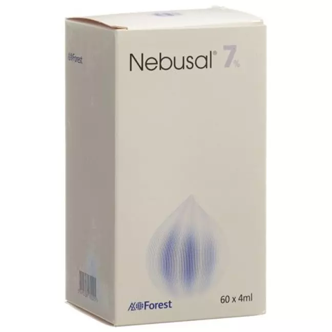 Nebusal NaCl 7% 60 ампул 4мл Nebusal NaCl 7% 60 ампул 4мл