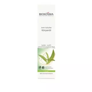 Антицелюлітна олія для тіла Biokosma ORGANIC Лимон Вербена 100 мл