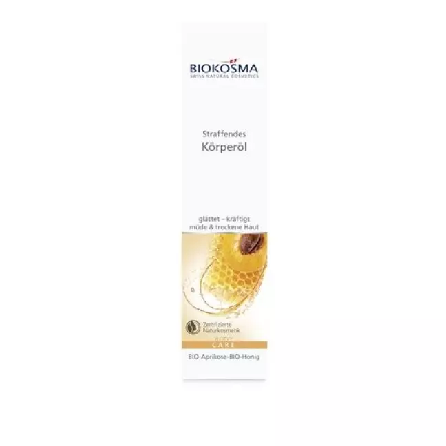 Biokosma Підтягуюча олія для тіла ORGANIC Абрикос &amp; ORGANIC Мед 100 м